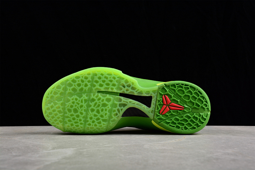 Nike [429659-701]-[ZOOM KOBE 6 GRINCH LIME GREEN/VARSITY RED-BLACK]-[MAN:41-46] - Image 14