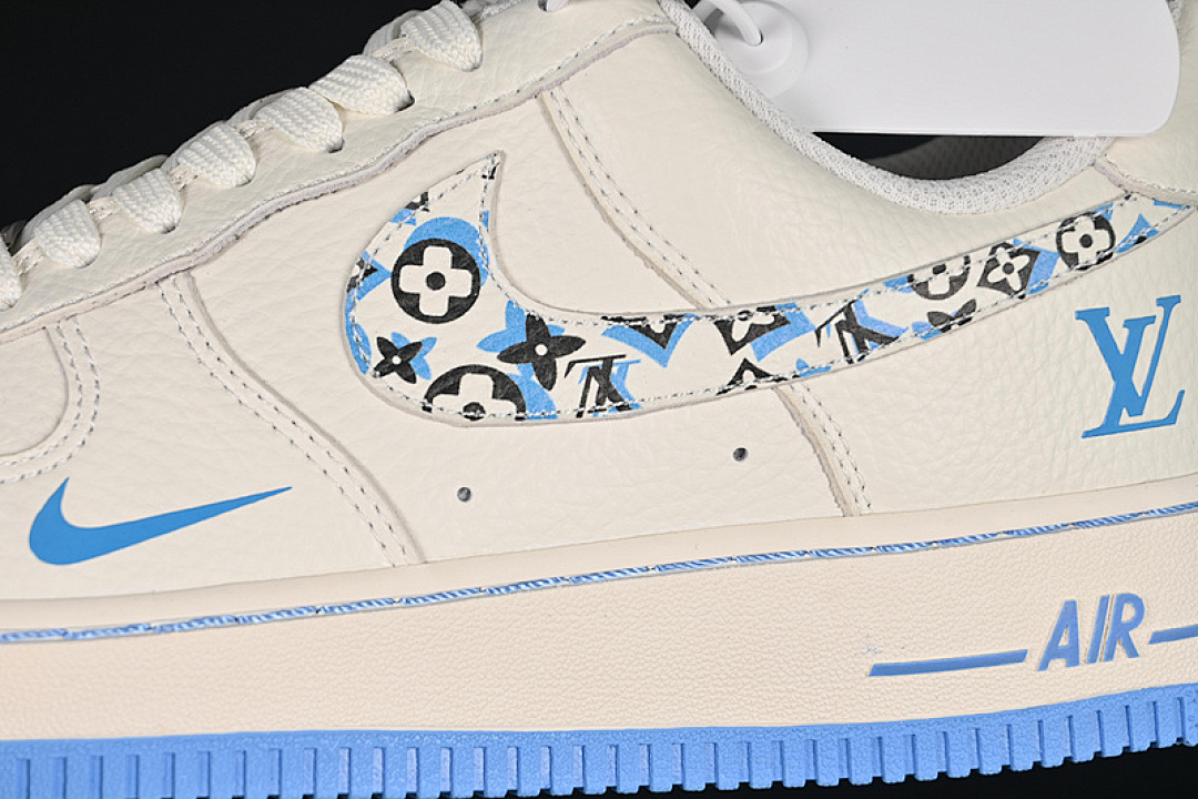 Nike [LW9279-017]-[AIR FORCE 1 07 LOW LV WHITE/BLUE]-[WOMAN:36-39]-[MAN:40-45] - Image 8