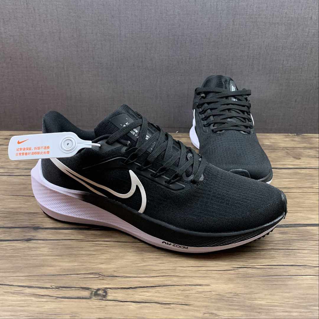 Nike [DH4071-100]-[AIR ZOOM PEGASUS 39 BLACK/WHITE/BLACK]-[WOMAN:36-39]-[MAN:40-45] - Image 12
