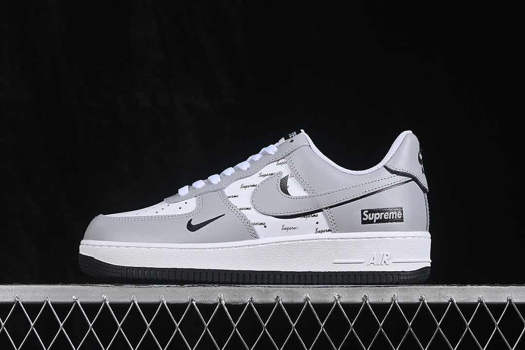 Nike Nike AIR FORCE 1 07 LOW CASUAL SNEAKERS LIGHT GRAY/GREY · BV1858-018, photo 1