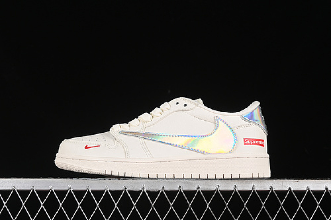 Jordan [CF3688-015]-[TRAVIS SCOTT X FRAGMENT DESIGN AIR JORDAN 1 LOW OG SP OFF WHITE/SILVER]-[36-45], photo 1