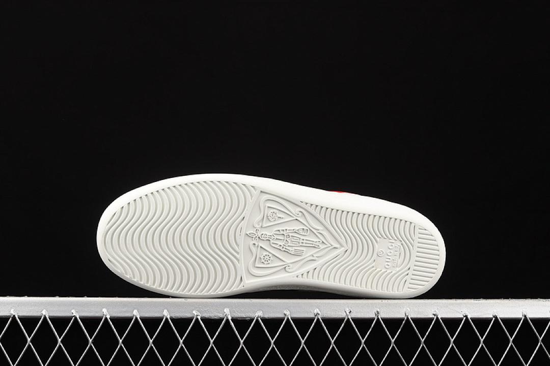 Gucci [GU*CCI ACE EMBROIDERED LOW-TOP SNEAKERS WHITE/RED/NAVY BLUE]-[WOMAN:35-39]-[MAN:40-44] - Image 15