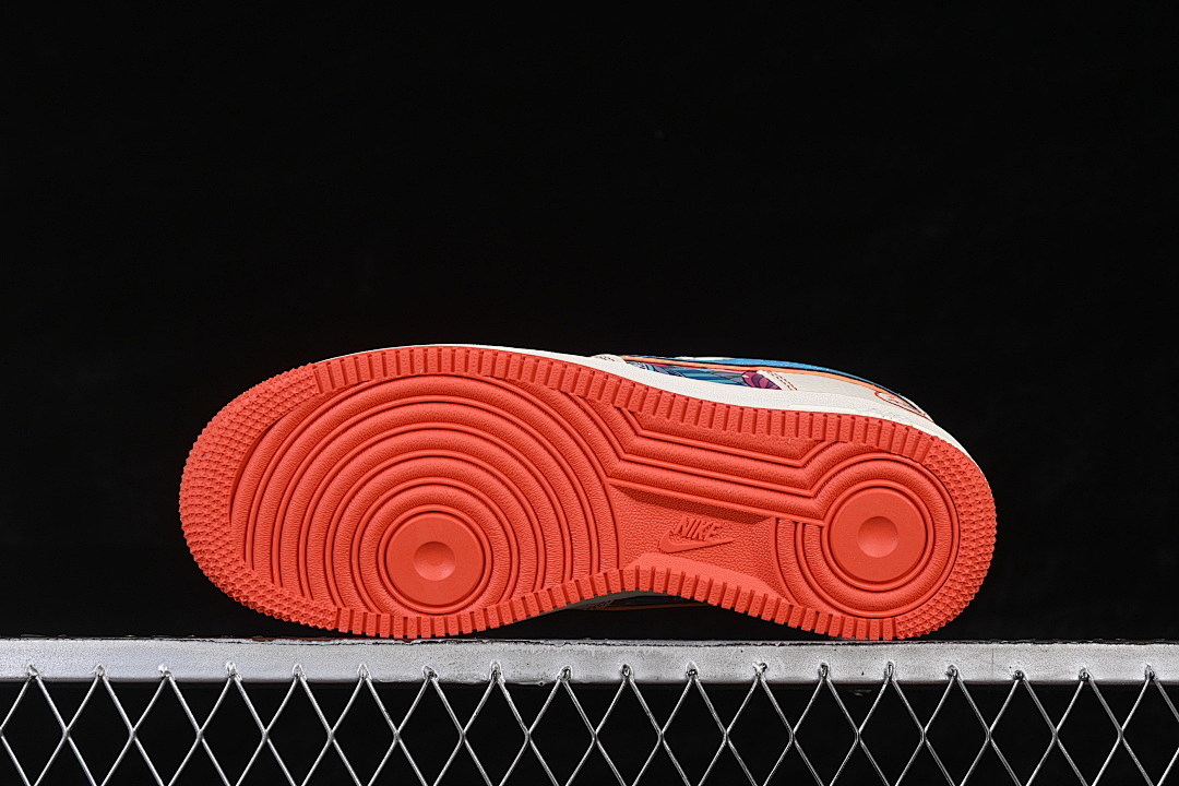 Nike [XL1979-125]-[AIR FORCE 1 07 LOW CASUAL SNEAKERS RED/WHITE/BLUE]-[WOMAN:36-39]-[MAN:40-45] - Image 14
