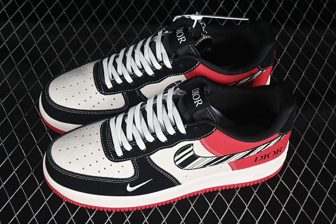 Nike [KK1988-066]-[AIR FORCE 1 07 LOW WHITE/BLACK/RED]-[WOMAN:36-39]-[MAN:40-45] - Image 11