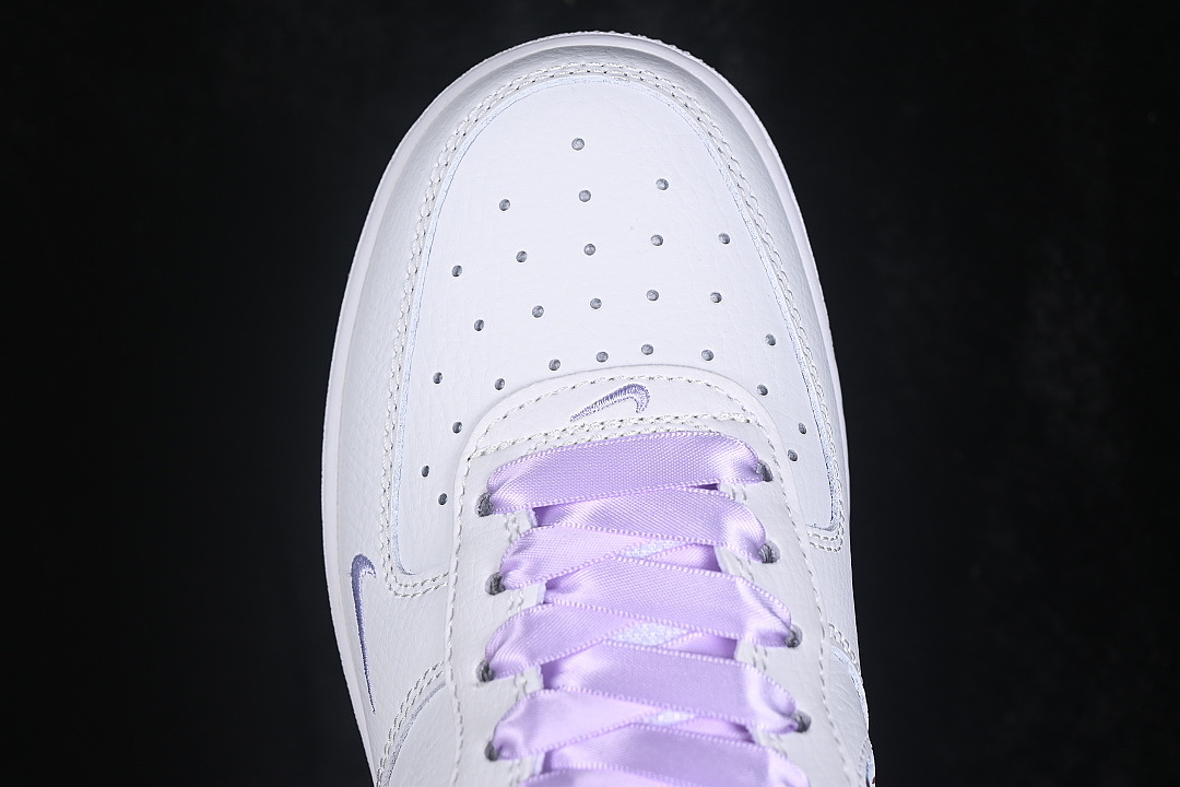 Nike [FB8971-008]-[AIR FORCE 1 07 LOW CASUAL SNEAKERS VIOLET/WHITE]-[WOMAN:36-39]-[MAN:40-45] - Image 9
