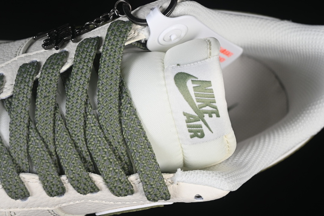 Nike [XX3168-127]-[AIR FORCE 1 07 LOW CASUAL SNEAKERS GREEN/WHITE/ORANGE]-[WOMAN:36-39]-[MAN:40-45] - Image 8