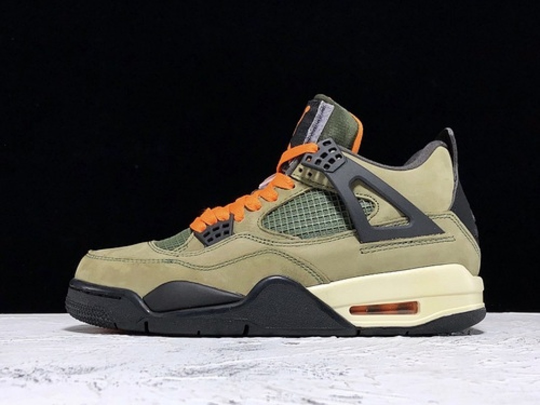 Jordan [JBM351-M1]-[H12 UNDEFEATED X AIR JORDAN 4 RETRO OLIVE-OILED/WHITE]-[MAN:40-47.5], photo 1