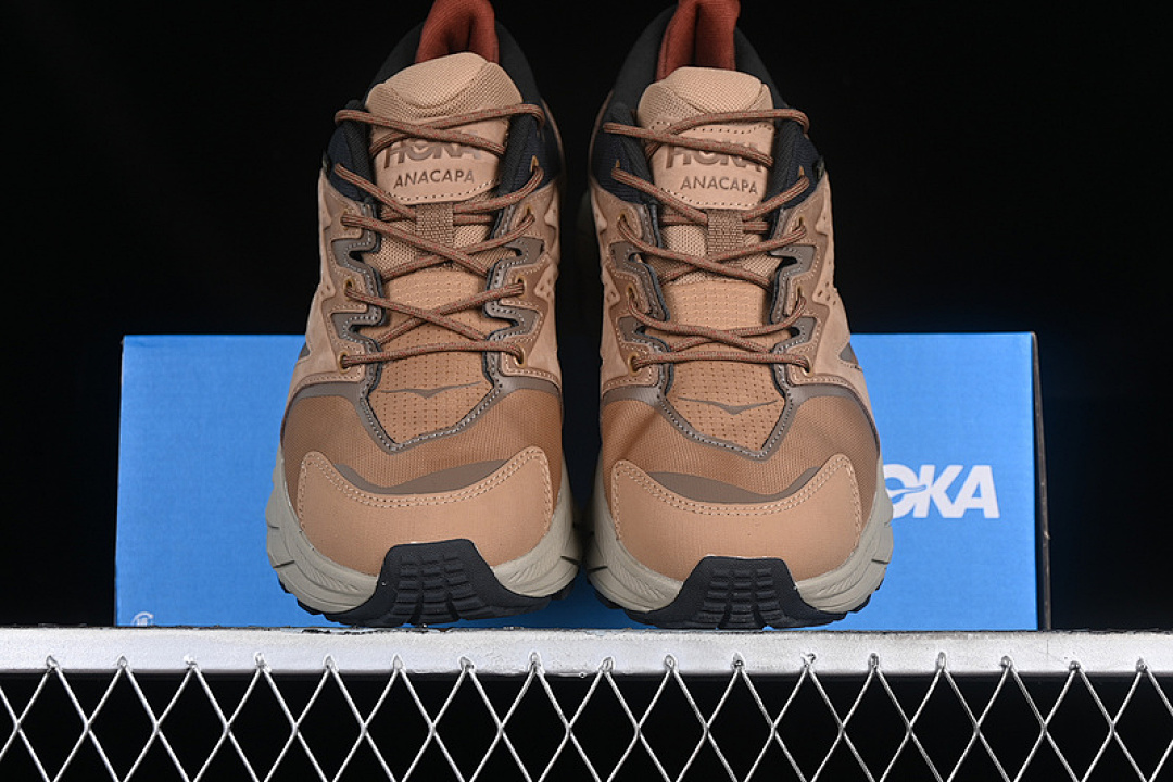 Hoka [1122017 TEBC]-[HOKA ONE ANACAPA LOW GTX BLACK/GREY/BROWN]-[WOMAN:36-39]-[MAN:40-46] - Image 14