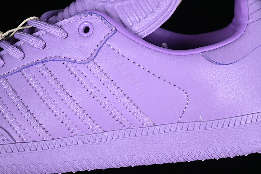 Adidas [IE7296]-[ADIDAS PHARRELL X SAMBA HUMAN RACE PURPLE/PURPLE/PURPLE]-[WOMAN:35-39]-[MAN:40-45] - Image 7