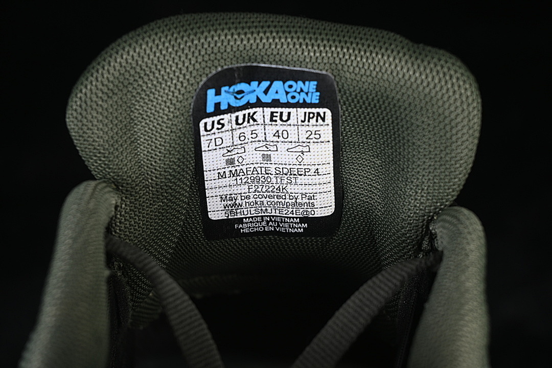 Hoka [1129930 TFST]-[MAFATE SPEED 4 RUNNING SHOES RED/BLACK/GREEN/YELLOW]-[WOMAN:36-39]-[MAN:40-45] - Image 5