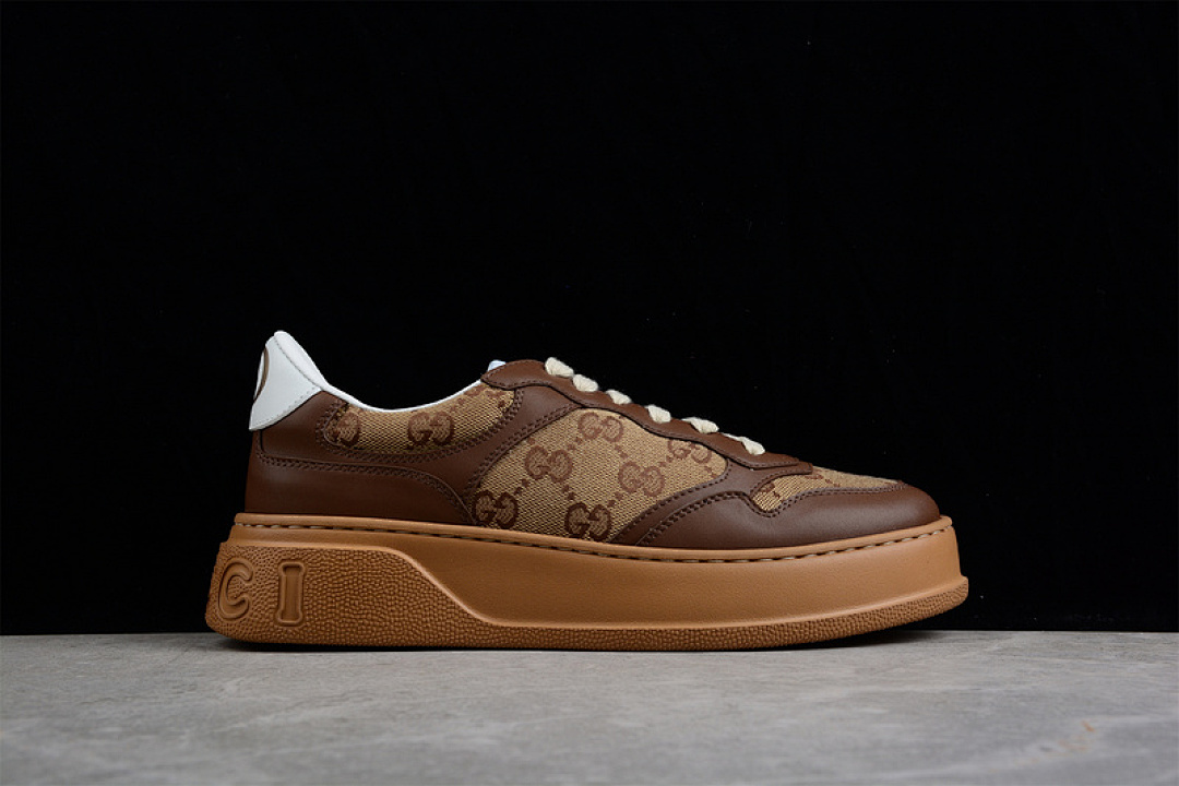 Chanel [GU*CCI SCREENER GG HIGH-TOP SNEAKER DARK BROWN/DARK BROWN/WHITE]-[WOMAN:35-39]-[MAN:40-44] - Image 15