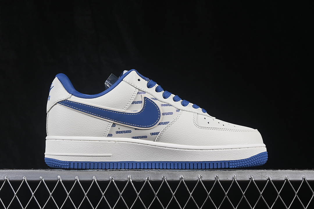 Nike [DW8806-018]-[AIR FORCE 1 07 LOW CASUAL SNEAKERS NAVY BLUE/WHITE]-[WOMAN:36-39]-[MAN:40-45] - Image 2