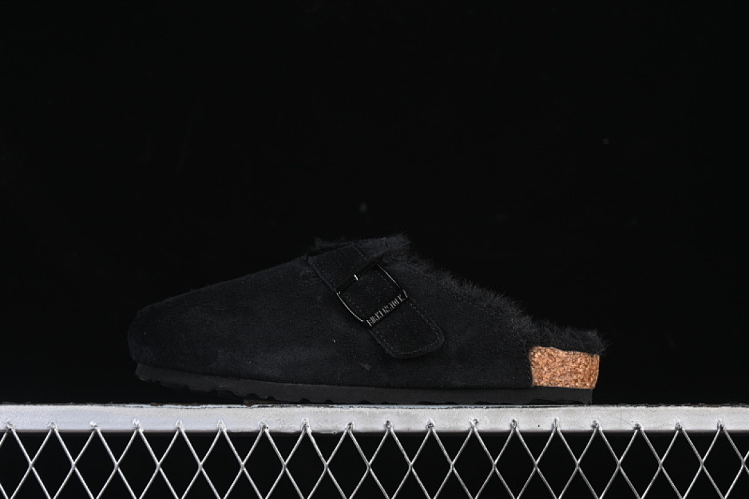 Birkenstock Birkenstock [ AUTUMN AND WINTER FLEECE COLLECTION BLACK/KHAKI]-[WOMAN:36-39]-[MAN:40-45], photo 1