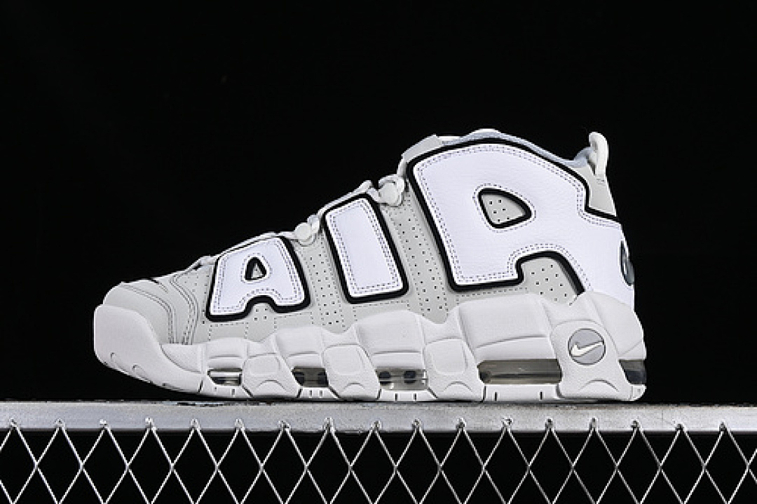 Nike Nike AIR MORE UPTEMPO 96 QS WHITE/BLACK/GREY · FB3021-001, photo 1