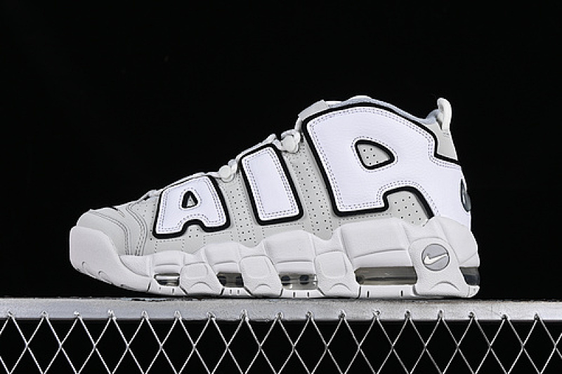 Nike Nike AIR MORE UPTEMPO 96 QS WHITE/BLACK/GREY · FB3021-001, photo 1