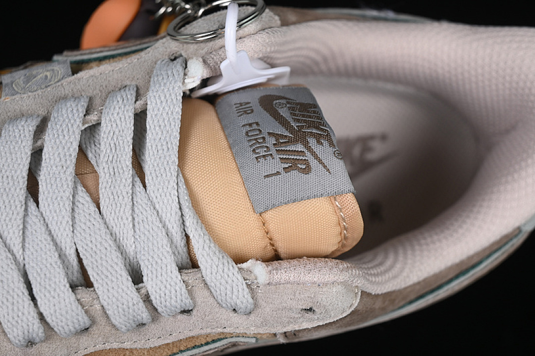 Nike [CD1212-333]-[AIR FORCE 1 07 LOW BROWN/KHAKI/GREY]-[WOMAN:36-39]-[MAN:40-45] - Image 9