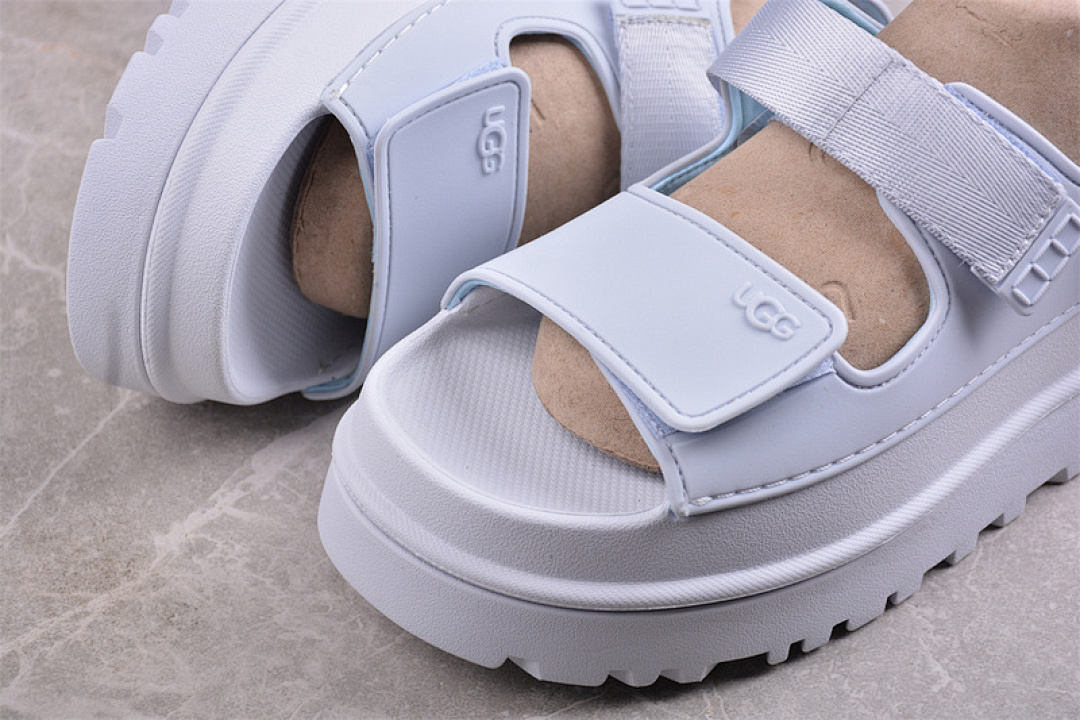 UGG [GG DAZZLING GOLD DOPAMINE SANDALS WHITE]-[WOMAN:35-40] - Image 8