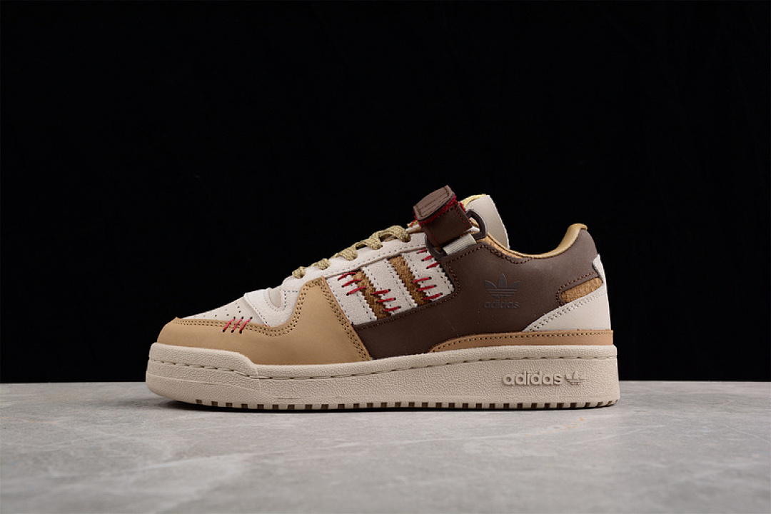 Unbranded [GV6710]-[FORUM LOW SHOES CLEAR BROWN/CARDBOARD/CLEAR BROWN]-[WOMAN:36-39]-[MAN:40-45], photo 1