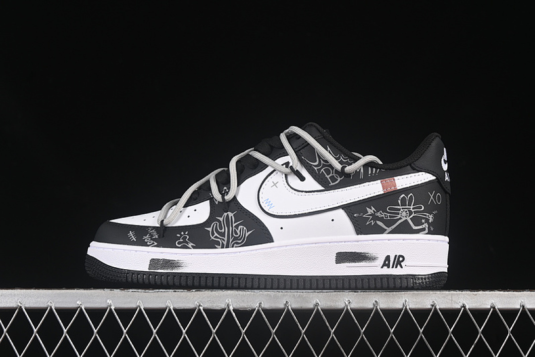 Nike Nike AIR FORCE 1 07 LOW WHITE/GREY/BLACK · ZH0316-071, photo 1