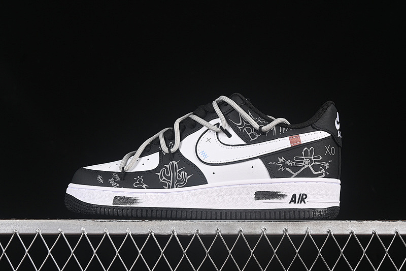 Nike Nike AIR FORCE 1 07 LOW WHITE/GREY/BLACK · ZH0316-071, photo 1
