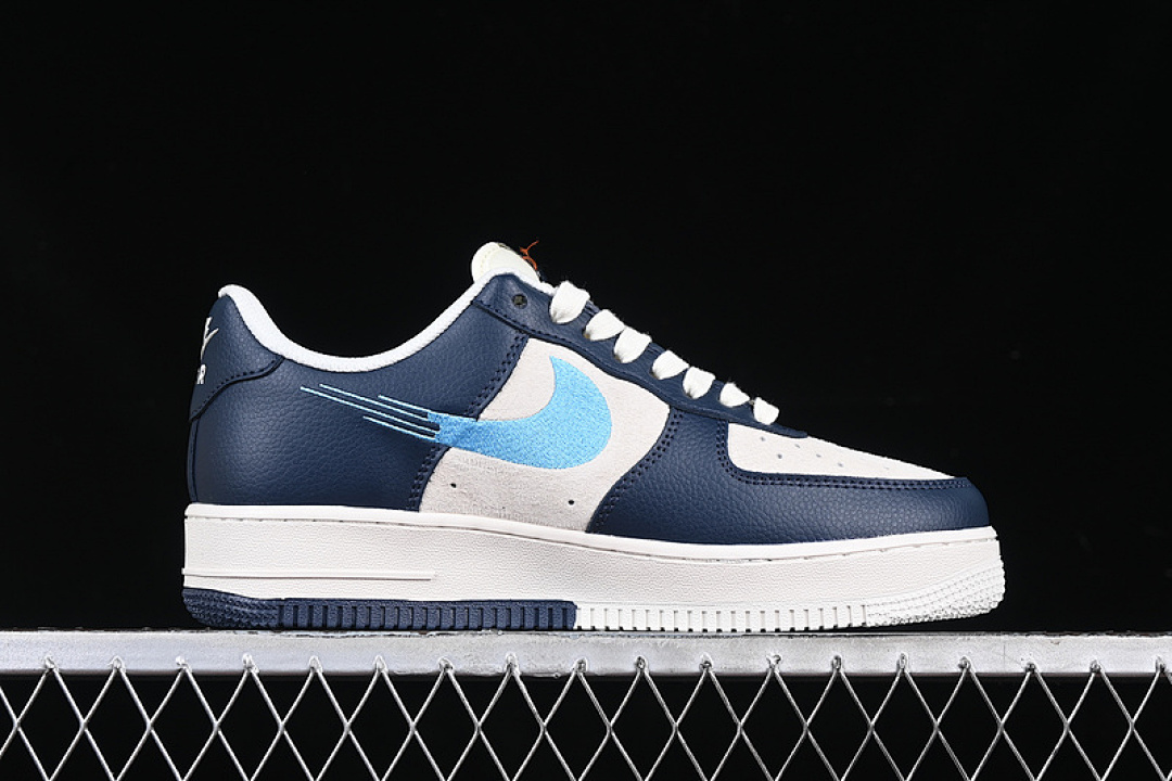Nike [DM6688-021]-[AIR FORCE 1 07 LOW WHITE/BLUE]-[WOMAN:36-39]-[MAN:40-45] - Image 16
