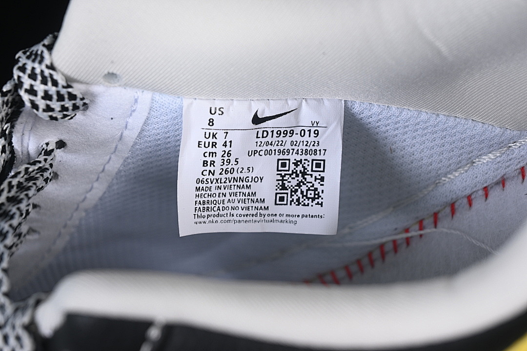Nike [LD1999-019]-[AIR FORCE 1 07 LOW CASUAL SNEAKERS WHITE/BLACK/YELLOW]-[WOMAN:36-39]-[MAN:40-45] - Image 6
