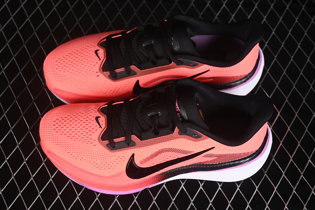Nike [IB1881-602]-[AIR ZOOM PEGASUS 42 FLASH CRIMSON/LIGHT MAGENTA/BLACK]-[WOMAN:36-39]-[MAN:40-42] - Image 11