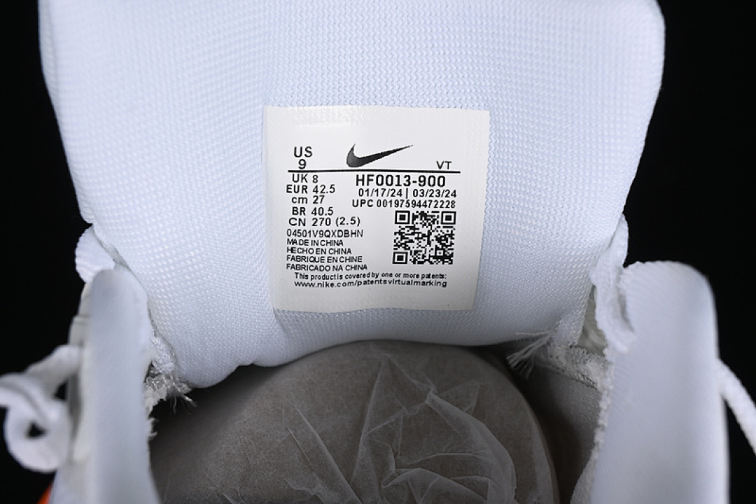 Nike [HF0013-9001]-[AIR ZOOM PEGASUS 41 FP WHITE/GREY/BLUE/YELLOW]-[MAN:39-45] - Image 6