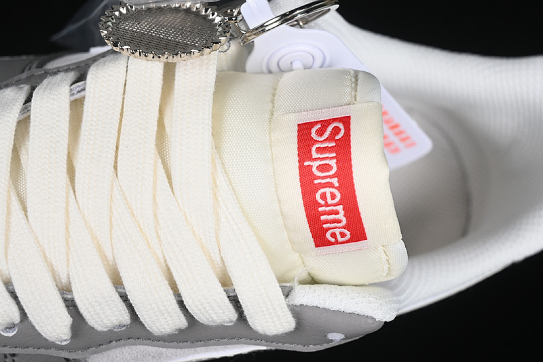 Nike [DM6688-023]-[AIR FORCE 1 07 LOW SUPREME WHITE/GREY/RED]-[WOMAN:36-39]-[MAN:40-45] - Image 9