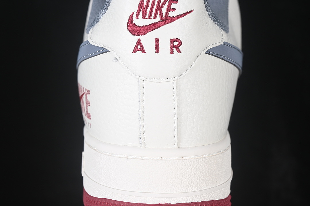 Nike [MM3399-831]-[AIR FORCE 1 07 LOW CASUAL SNEAKERS RED/WHITE/GREY]-[WOMAN:36-39]-[MAN:40-45] - Image 6