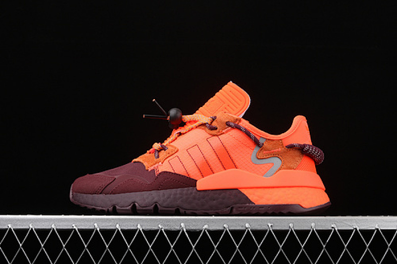 NITE JOGGER BEYONCE IVY PARK MAROON/MAROON/SOLAR ORANGE · FX3158, photo 1