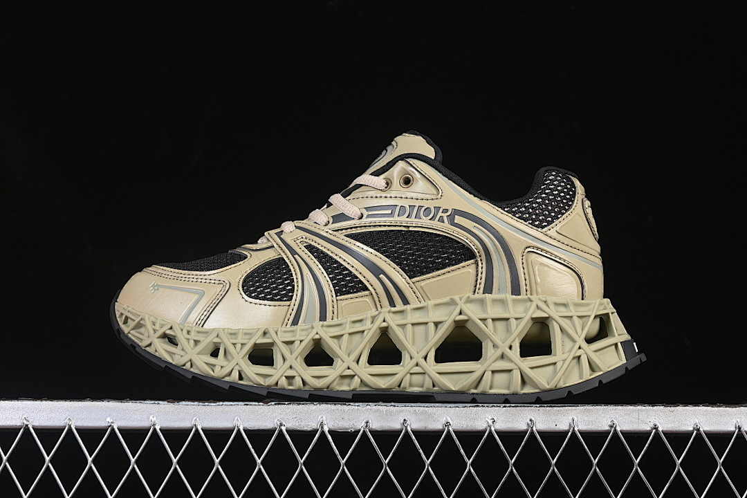 Dior [LOW-TOP CASUAL SPORTS SHOES BROWN/BLACK/BROWN]-[WOMAN:36-39]-[MAN:40-46] - Image 2