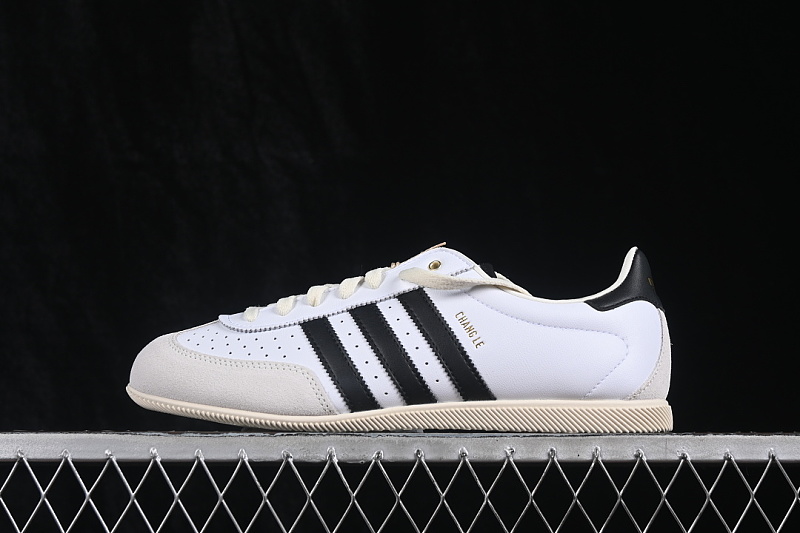 CLOVER CASUAL BOARD SHOES BLACK/WHITE · KJ3959, photo 1