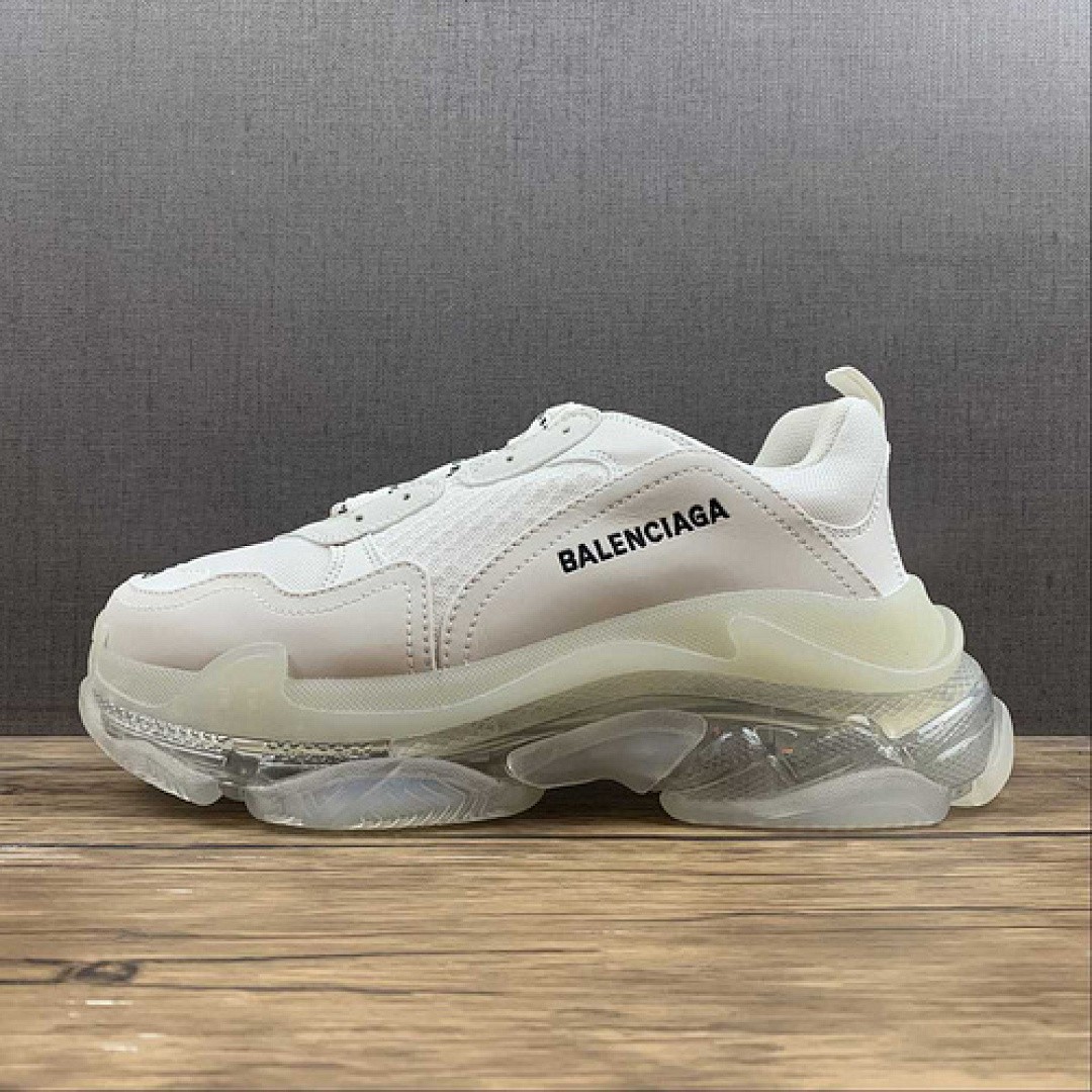 Unbranded [BA*LEN*CIAGA TRIPLE S SNEAKER DADSHOE BEIGE/WHITE]-[WOMAN:35-39]-[MAN:40-46], photo 1