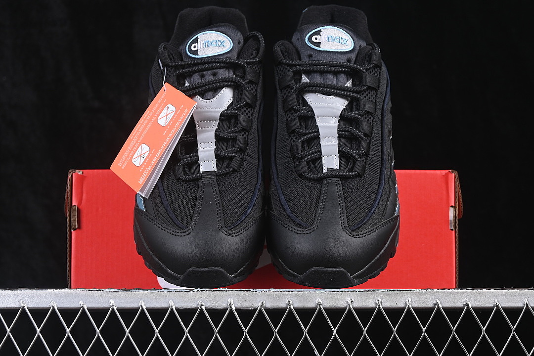 Unbranded [IB1667-004]-[AIR MAX 95 AIR CUSHIONED SHOES BLACK/INKINESS]-[WOMAN:36-39]-[MAN:40-49.5] - Image 12