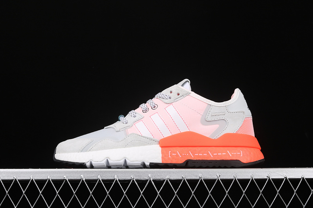 Unbranded [EH0249]-[NITE JOGGER SHOES CLOUD WHITE/SOLAR RED/CRYSTAL WHITE]-[UNISEX:36-45], photo 1