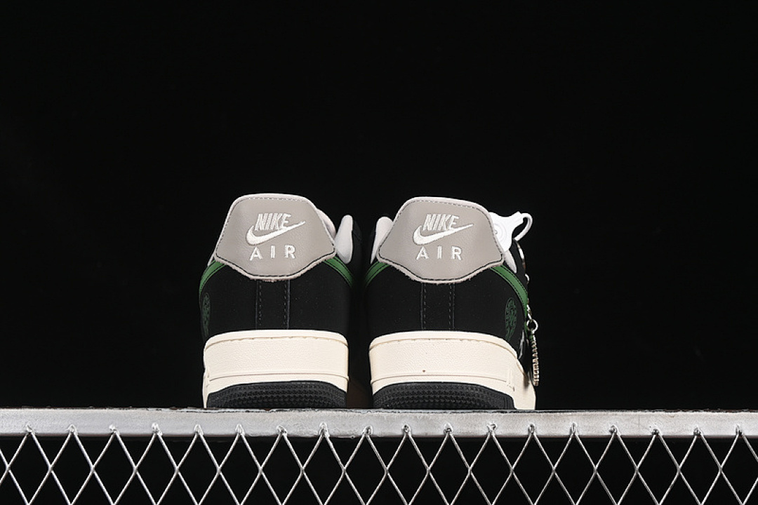 Nike [KK1988-074]-[AIR FORCE 1 07 LOW WHITE/GREY/BLACK/GREEN]-[WOMAN:36-39]-[MAN:40-45] - Image 14