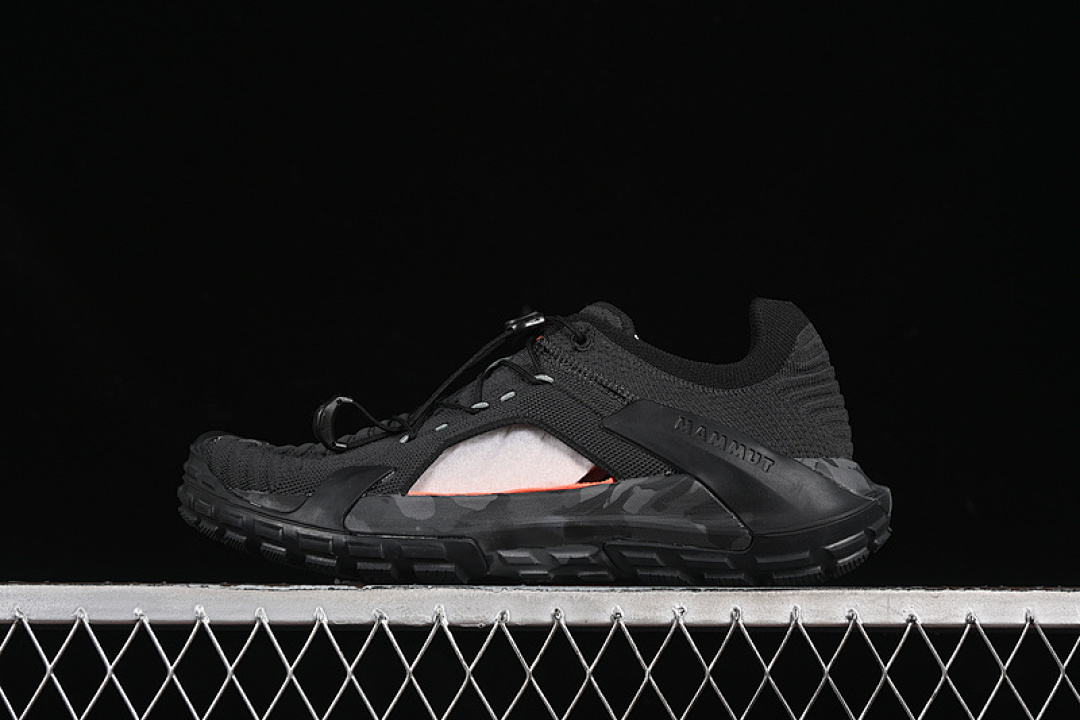 Mammut [41535]-[MAMMUT HUECO KNIT II LOW BLACK/ORANGE]-[WOMAN:36-39]-[MAN:40-46] - Image 2