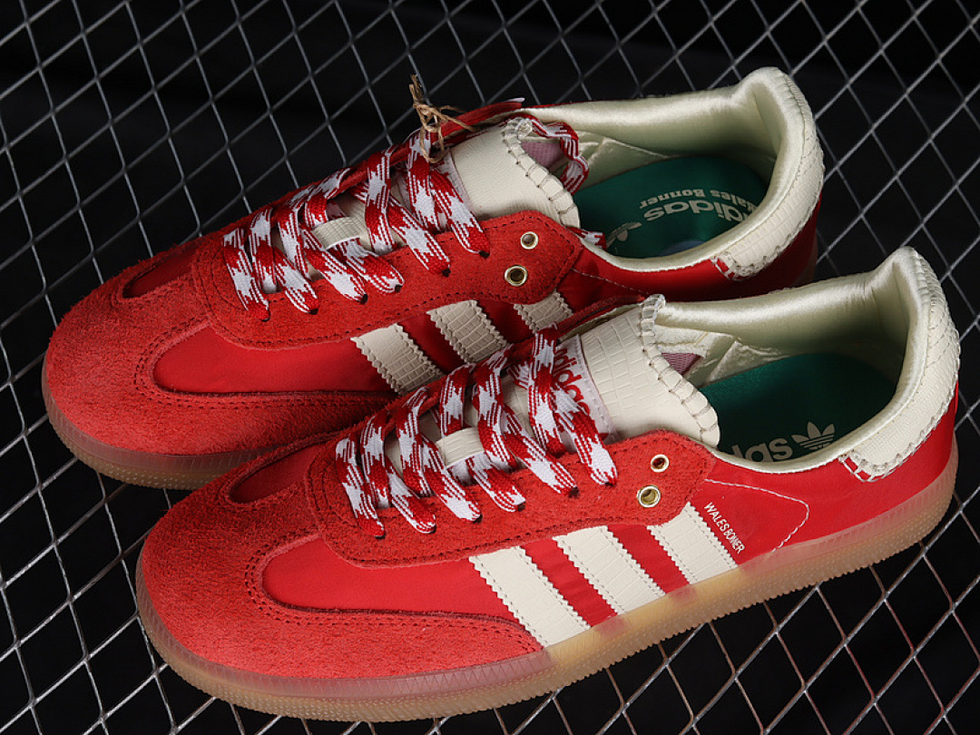 Adidas [GY6612]-[WALES BONNER X SAMBA SHOES COLLEGIATE ORANGE/ECRU TINT/COLLEGIATE ORANGE]-[36-45] - Image 10