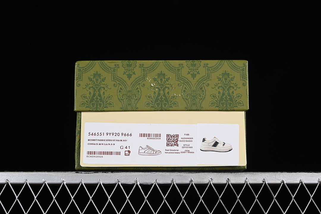 Chanel [9Y9209666]-[GU*CCI CHUNKY B SCREENER GG WHITE/BLACK/GREEN]-[MAN:39-44] - Image 14