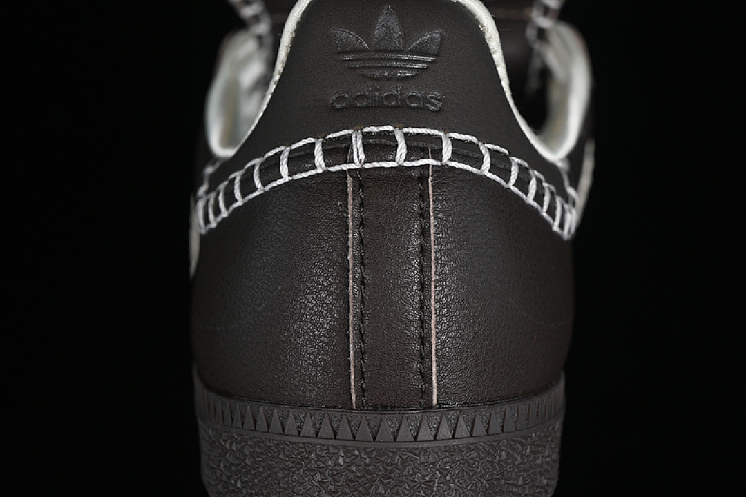 Adidas [FX7517]-[WALES BONNER SAMBA CORE BLACK/CREAM WHITE/CORE BLACK]-[WOMAN:35-39]-[MAN:40-45] - Image 7