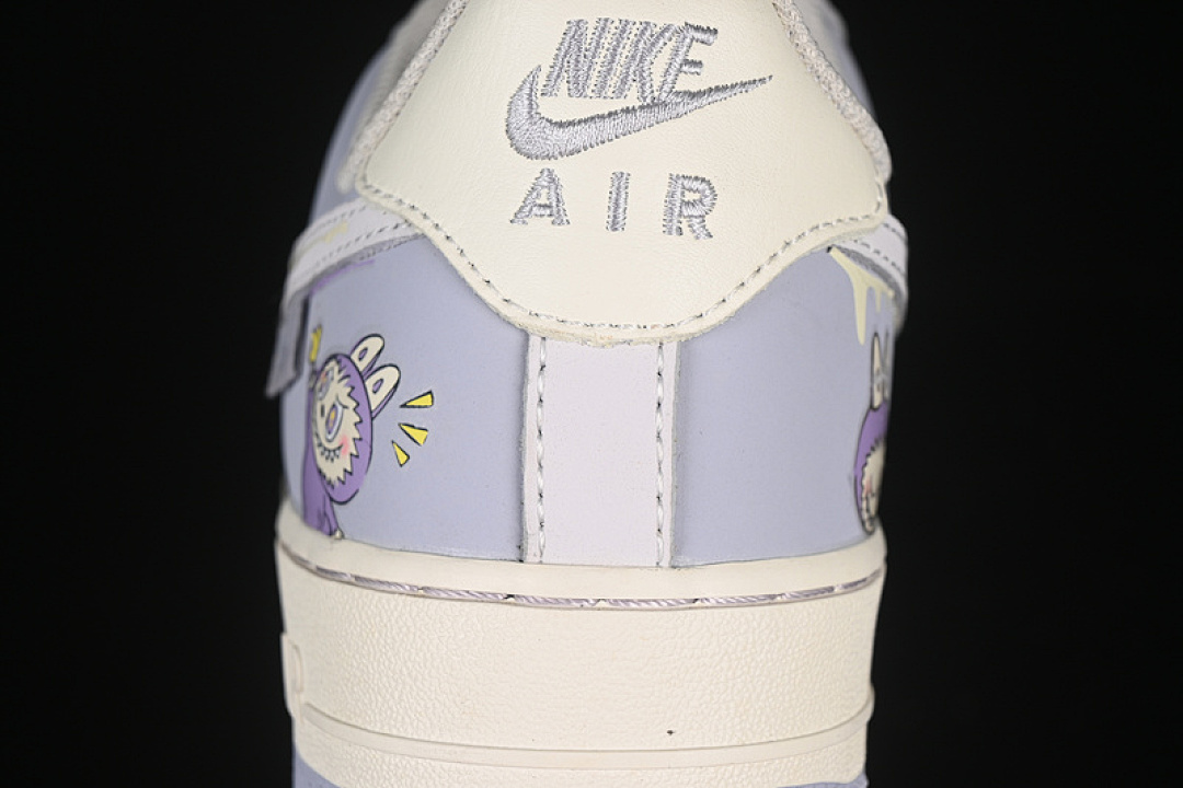 Nike [DB3301-221]-[AIR FORCE 1 07 LOW WHITE/PURPLE]-[WOMAN:36-39]-[MAN:40-45] - Image 7