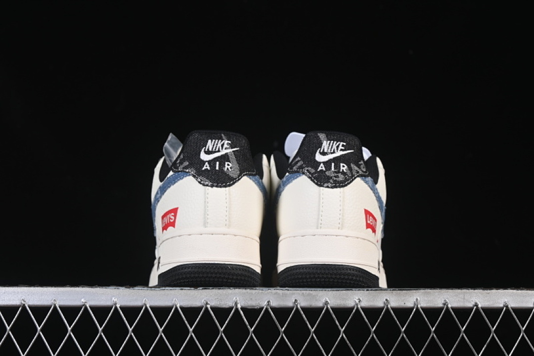Nike [QW5606-261]-[AIR FORCE 1 07 LOW BLACK/BLUE/WHITE]-[WOMAN:36-39]-[MAN:40-45] - Image 14