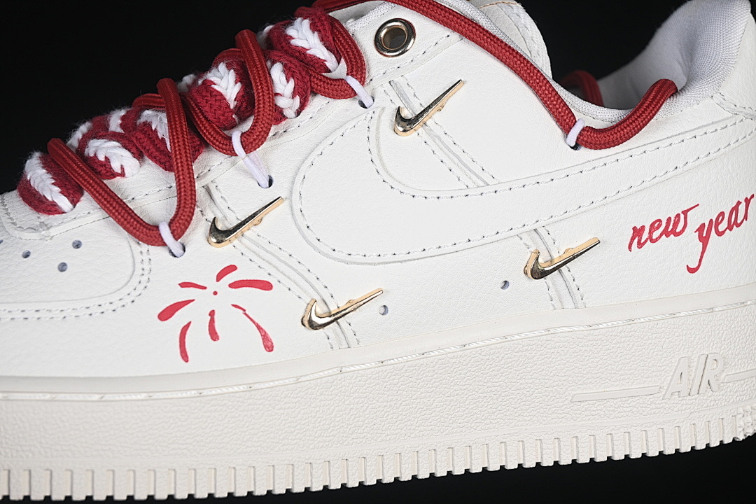 Nike [FV3654-111]-[AIR FORCE 1 07 LOW WHITE/RED/WHITE]-[WOMAN:36-39]-[MAN:40-45] - Image 8