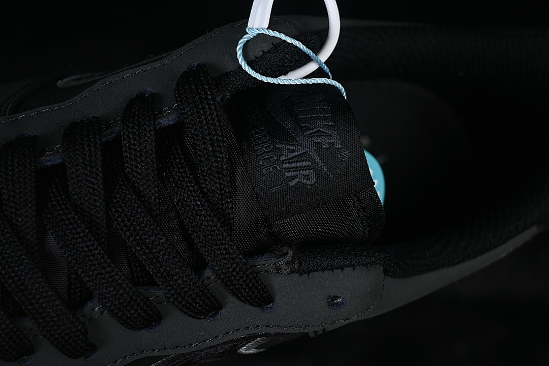 Unbranded [IB6842-002]-[AIR FORCE 1 07 LOW CASUAL SNEAKERS DARK GRAY/BLACK]-[WOMAN:36-39]-[MAN:40-45] - Image 8