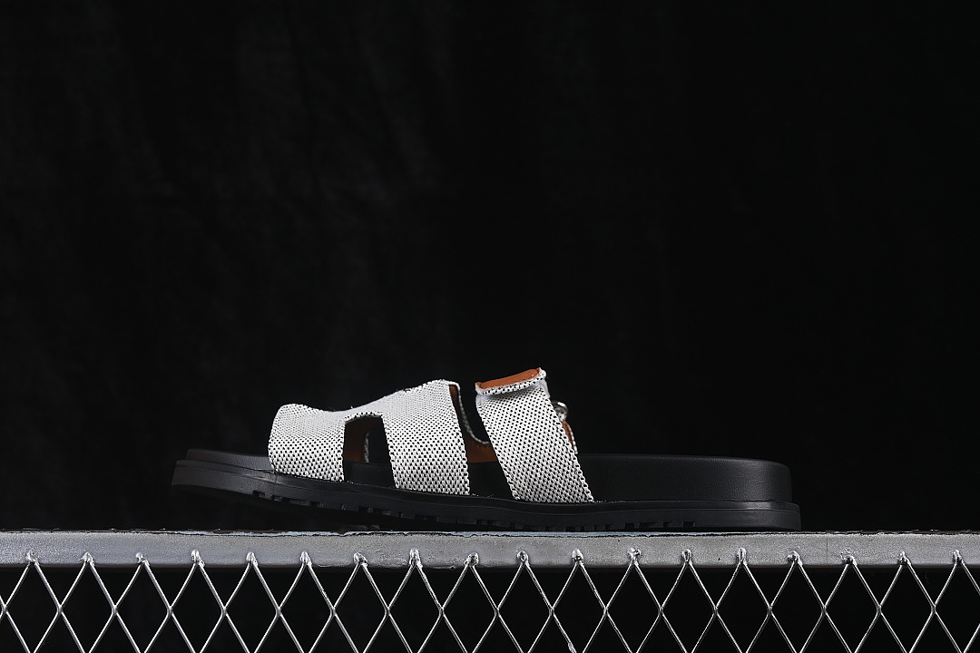 Chanel Chanel [CHYPRE FLAT BOTTOMED ONE SHOULDER SLIPPERS BROWN/GREY]-[WOMAN:35-39]-[MAN:40-46], photo 1