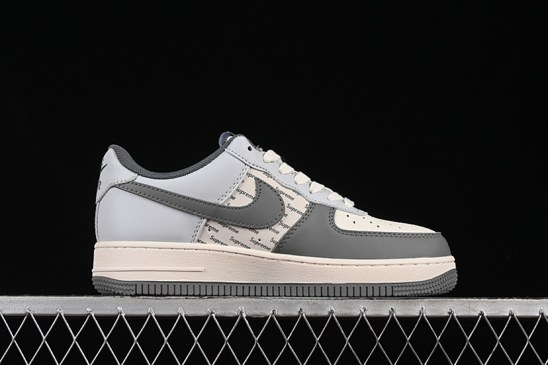 Nike [JJ2508-715]-[AIR FORCE 1 07 LOW WHITE/GREY/RED]-[WOMAN:36-39]-[MAN:40-45] - Image 14