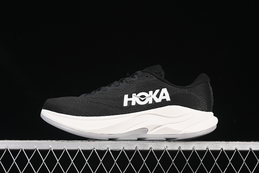 On Running [1155131 BWHT]-[HOKA ONE RINCON 4 WHITE/BLACK]-[WOMAN:36-39]-[MAN:40-46] - Image 2