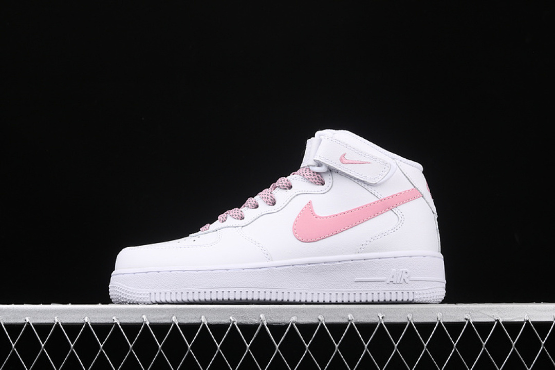 Nike [366731-911]-[AIR FORCE 1 LOW WHITE/WHITE/PINK]-[WOMAN:36-39]-[MAN:40-45], photo 1