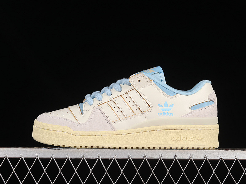 Off-White FORUM 84 LOW CLASSIC Off-White/CREAM WHITE/PRELOVED BLUE · FZ6342, photo 1